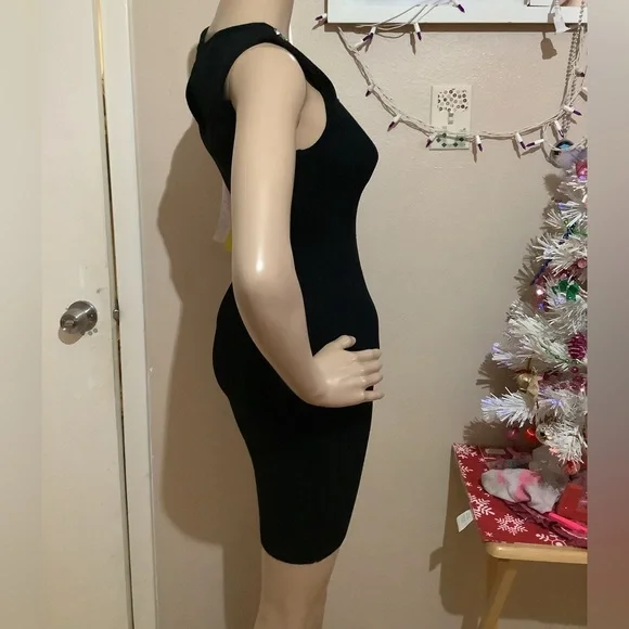 XOXO Sexy Body-Con Bling Date Night Dress Size L - Picture 2 of 6